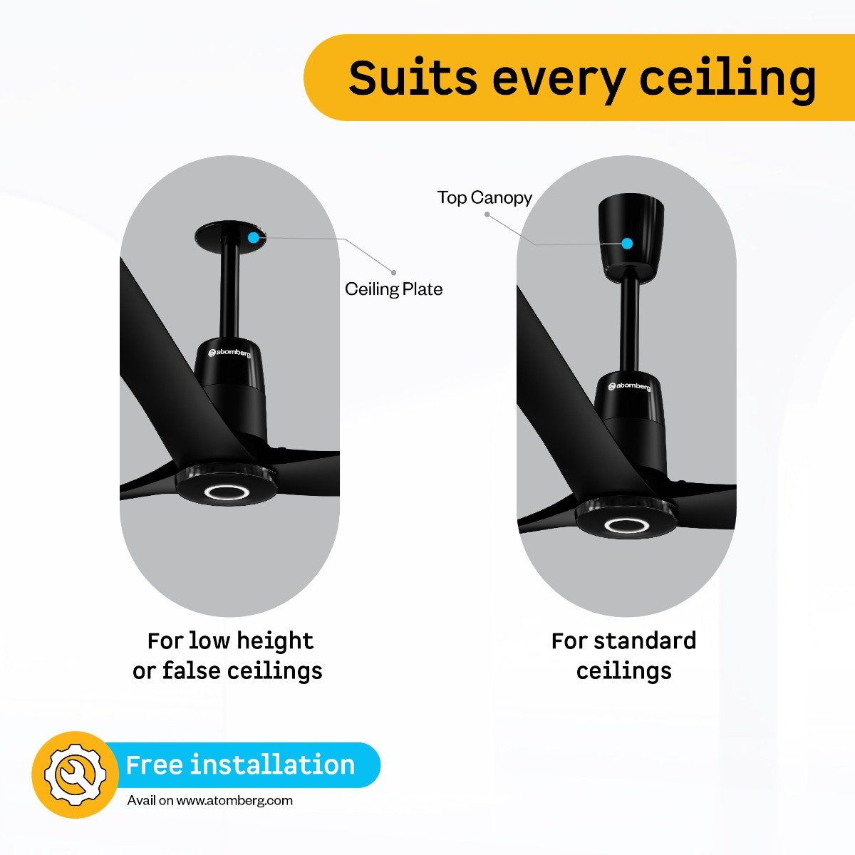 Aris Contour Ceiling Fan